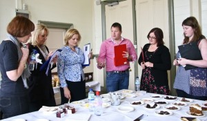 Local Producers Awards judges from 2012, hard at work...