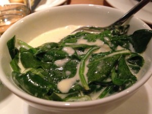 Graze - Spinach Side Dish
