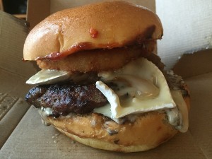 Gourmet Burger Kitchen via Deliveroo - Camemburger