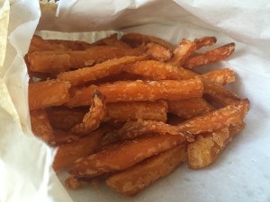 Gourmet Burger Kitchen via Deliveroo - Sweet Potato Fries