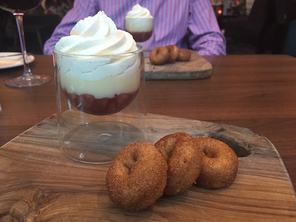 Urban Bar and Kitchen - Trifle and donuts