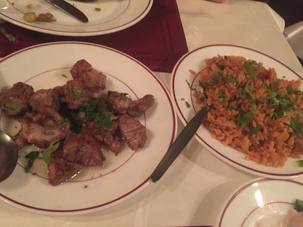 Cyprus Kebab House - Pork and Rice