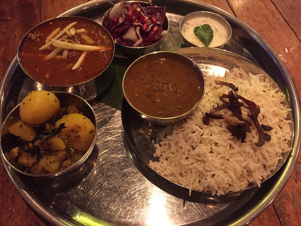 Thali Cafe Autumn Specials - Goan Pig Cheek Thali