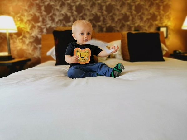 Hotel du Vin Bristol - Baby on Bed