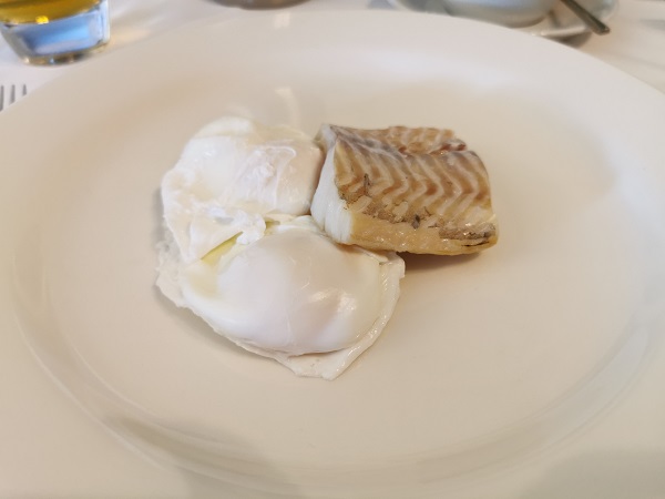 Arundell Arms Hotel - Haddock and Poached Eggs