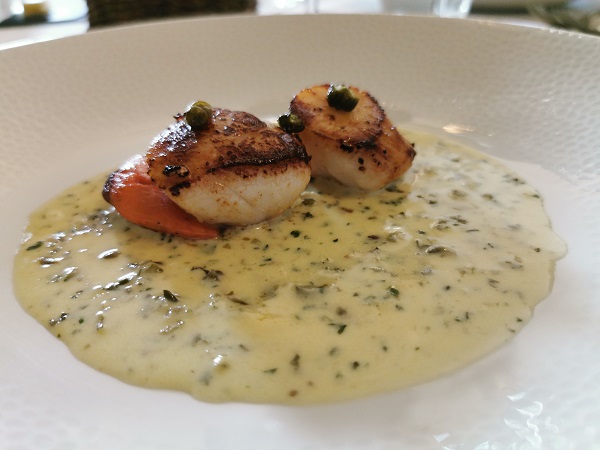 Arundell Arms Hotel - Scallops