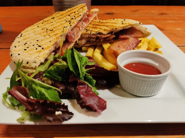 Grounded Bedminster - Brie and Bacon Panini