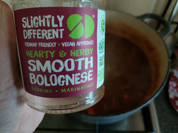 Slightly Different Foods - Smooth Bolognese