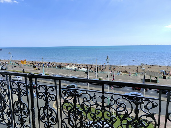 The Grand Hotel Brighton - Deluxe Seaview Room Balcony