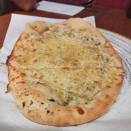 Bella Italia - Garlic and Mozzarella Flatbread