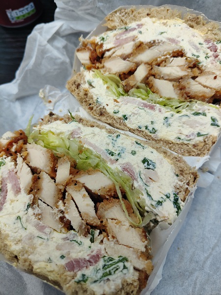 Sandwich Sandwich at Spectrum Bristol - Chicken Kiev Sandwich