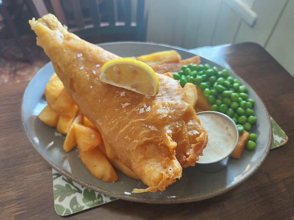 Fox and Hounds, Thurston, Suffolk - Fish and Chips