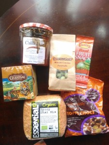 My Foodie Penpals parcel, July 2012