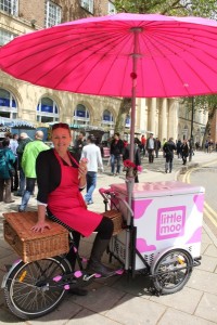 Little Moo ice cream trike hits the streets