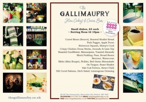 Brand new ‘small plates’ menu at The Galli