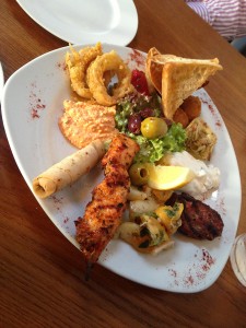 Mezze at The Anchor , Ham Green: Review