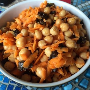 Recipe: Moroccan-style carrot and chickpea salad