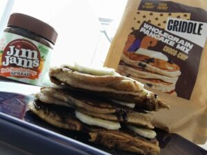 JimJams spreads and Griddle pancake mix: Review