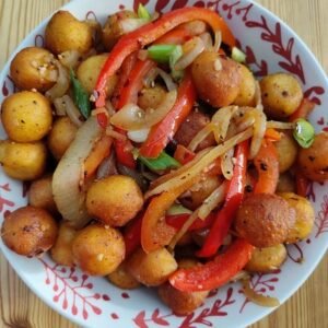Recipe: Salt and pepper potato pops